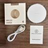 15W Circular Wireless Fast Charger with 1m Type-C Cable 35W Portable Desktop Charger