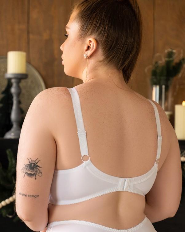 Klassischer BH mit Spitzenkörbchen ISSA Plus