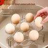 Thickened Stainless Steel Flower Steamer Rack with Low Legs