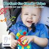 Steering Wheel Learning Toy with sounds - Perfect Gift for baby & Toddlers 1-3. Interactive, Fun Play!birthday,Christmas