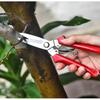 Garden Scissors Straight Head Pruning Shears Non-slip Handle Stainless Steel Outils Manuels Household Bonsai Pruing Scissors