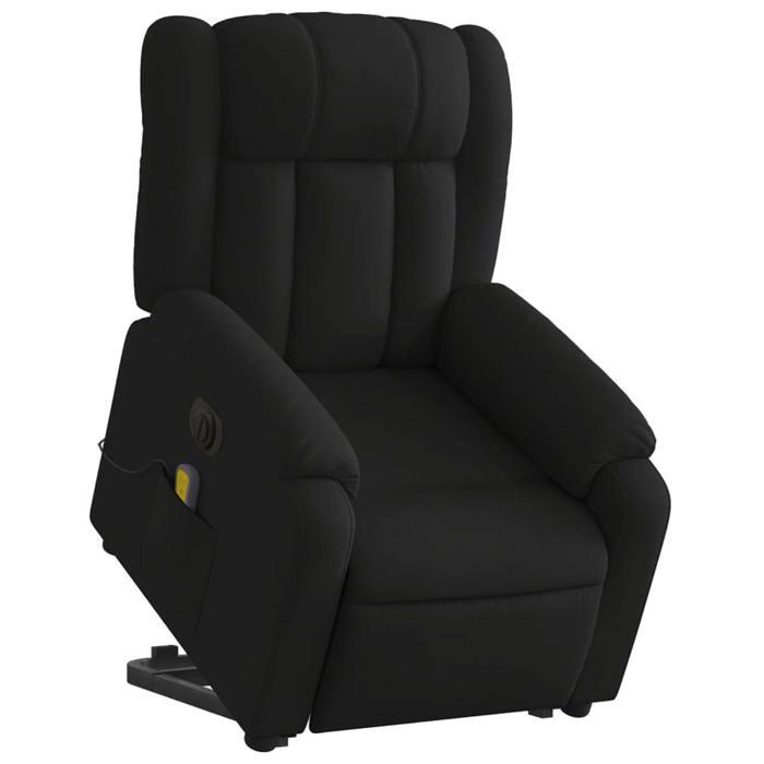 VidaXL Electric Massage Recliner, Relaxation Chair with Adjustable Backrest and Footrest, Salon Seat 3205354