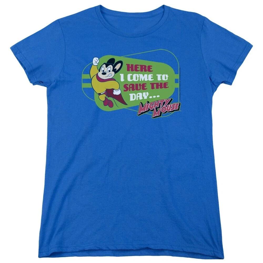 Mighty Mouse  Here I Come  Women s T-Shirt S