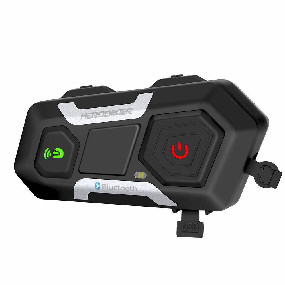 Waterproof Bluetooth Cycling Helmet with Wireless Earbuds & Intercom