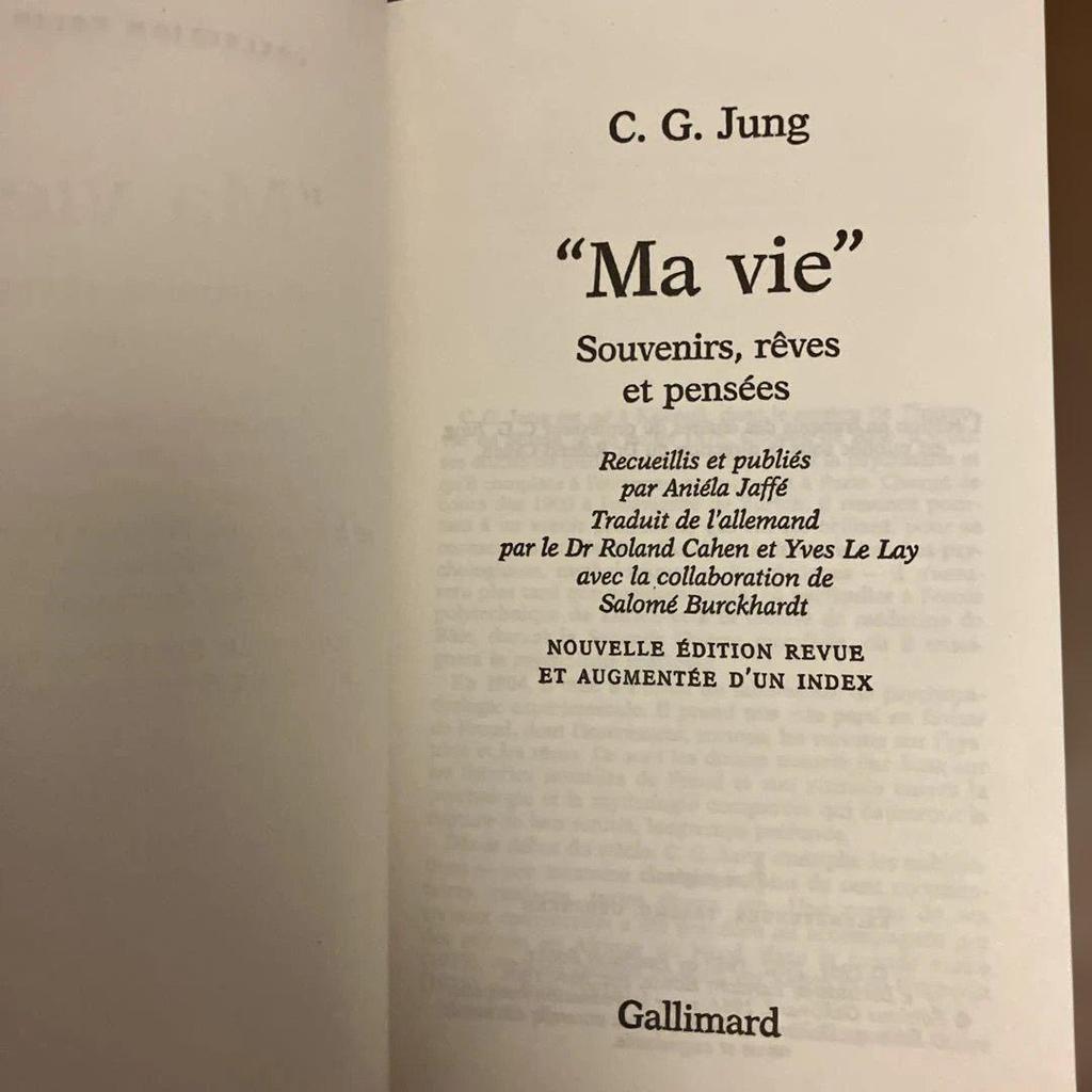 [USED] C.G.Jung "Ma Vie