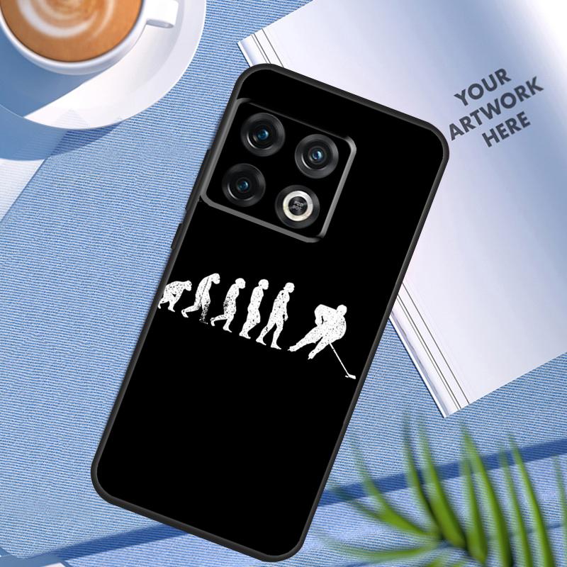 Ice Hockey Player Case For OnePlus 12 12R 11 9 10 Pro 10R 9R 8T 10T Nord 3 CE 2 Lite 2T CE4 N10 N20 N30 Cover