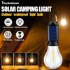 Outdoor Solar Camping Light Decorative Bulb Rechargeable Hookup Camping Vintage Tent Light Ambient Light Tungsten Light