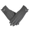 Et par elegante Plus Velvet Touch Screen Damehansker Strikkede Plus Velvet Warm Comfort Gloves