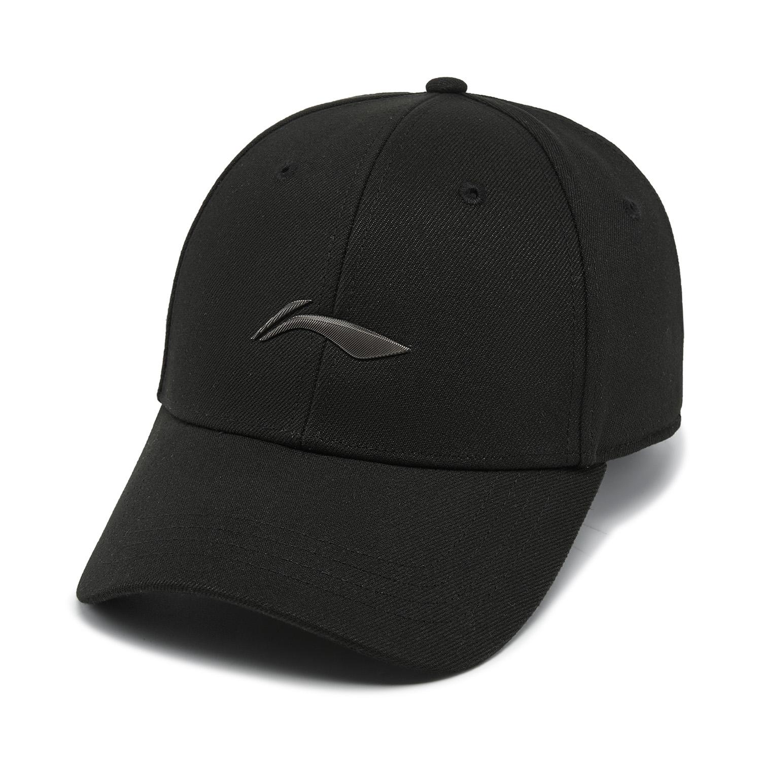 Li Ning Baseball Caps Unisex Black AMYW359-1 F