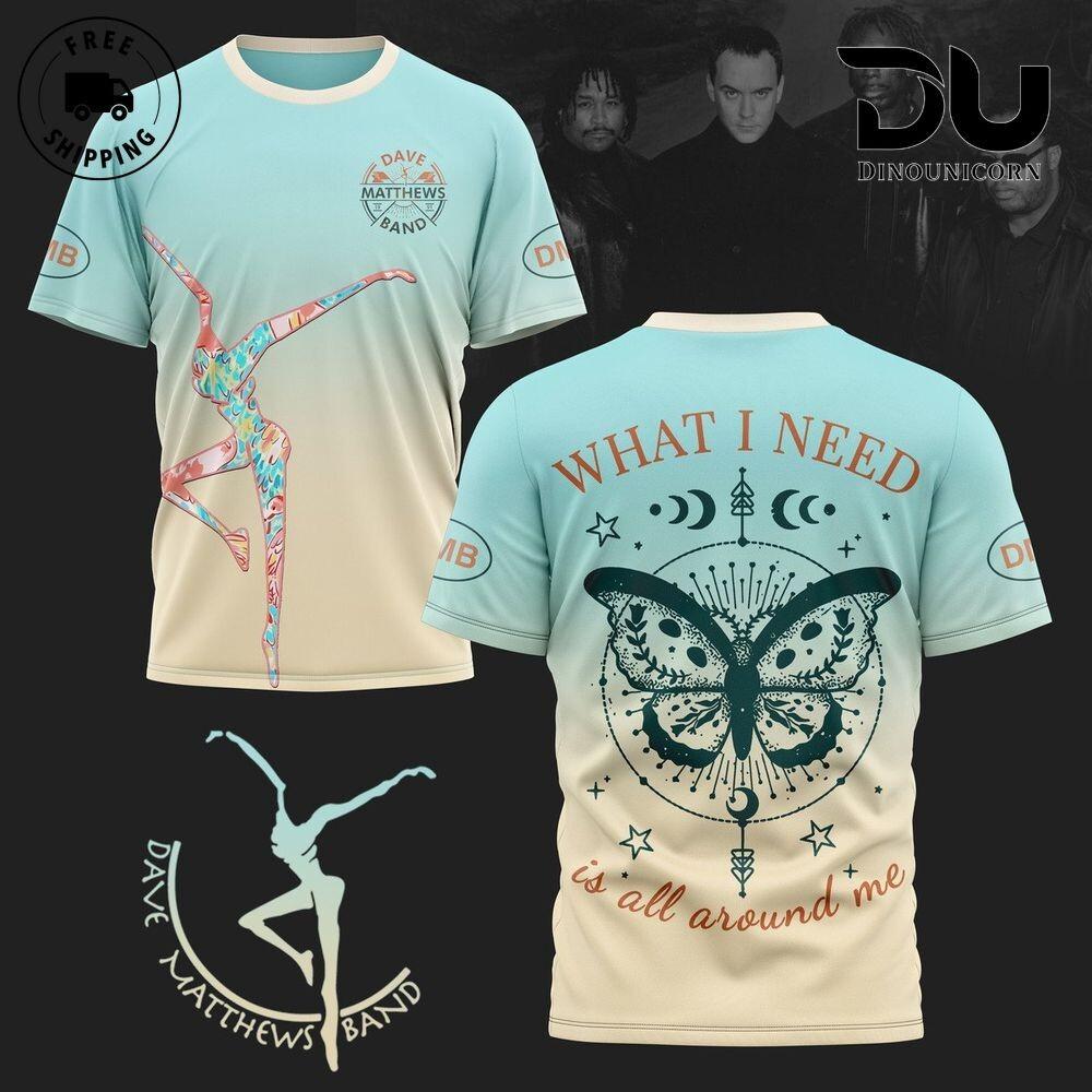 

Dave Matthews Band Jimi Thing 3D Unisex ALl size T-Shirt A451 L
