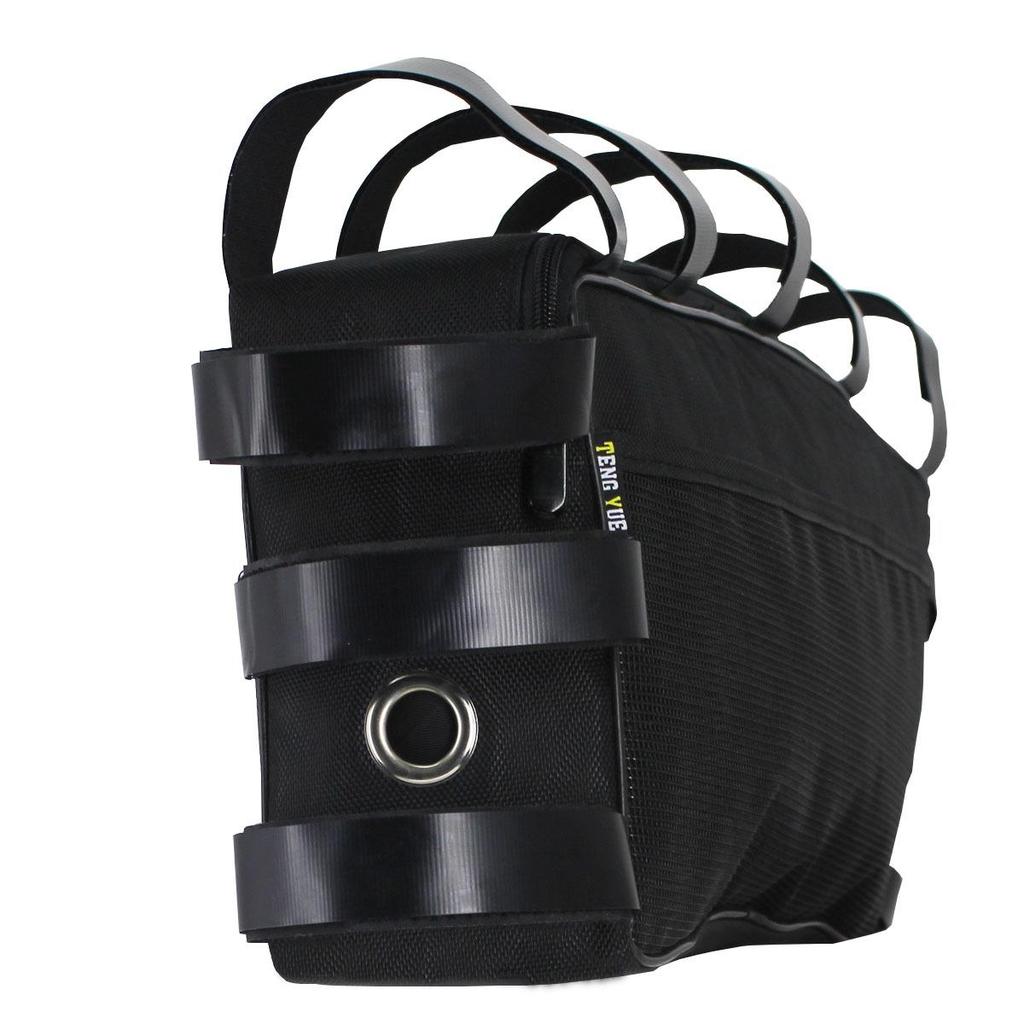 831 Large Capacity Trapezoidal Battery Pack & Sundries Bag for Mountain Bikes