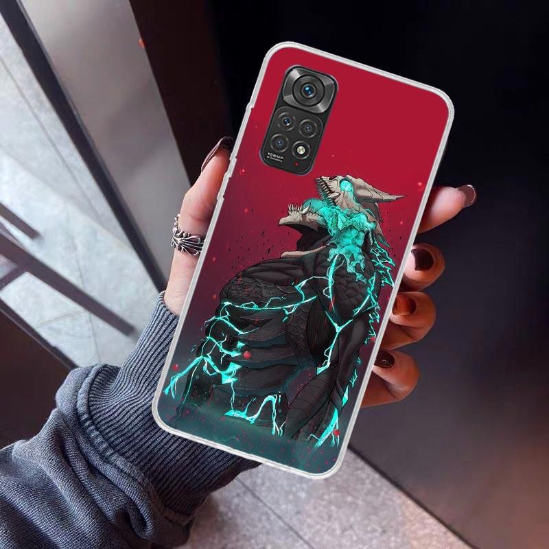 Kaiju No. 8 Anime Phone Case for Xiaomi Redmi Note 15 14 14S 13 12 12S 11 Pro Plus 11E 11T 11S 10S 5G Soft Cover Fundas Redmi No