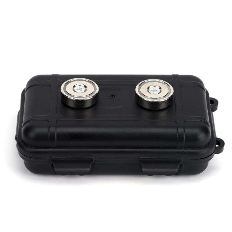 Waterproof Tool Box Car Portable Safe Built-in Sponge Cushion Storage Box Key Valuables Storage Box Anti-theft Safe