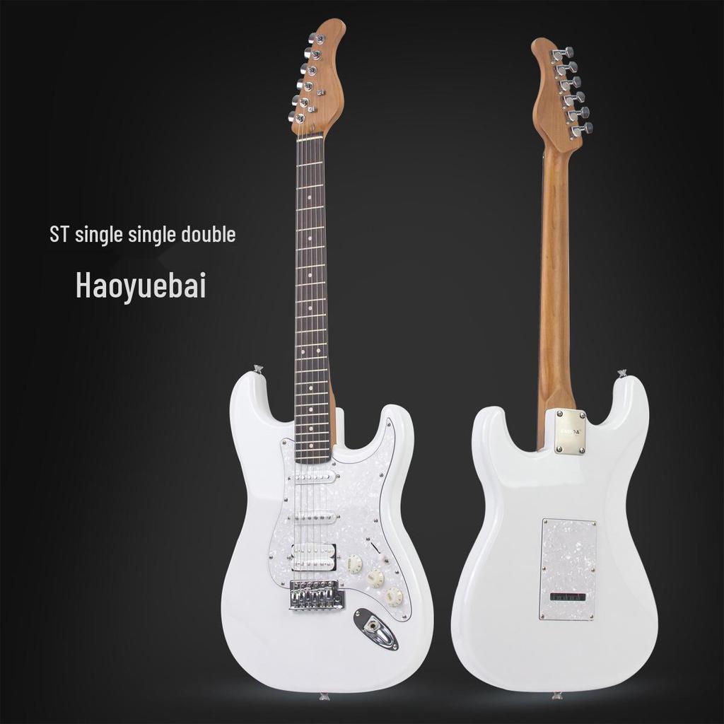 Genuine Transparent Acrylic Electric Guitar - Cool ST Rock Style