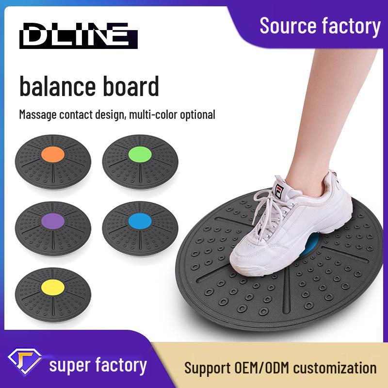 

Balance Pedal Fitness Board for Sensory Integration and Rehabilitation Training Black & Blue