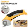 170W Cordless Electric Scissors Handheld Multifunctional Electric Cutting Tool For Home Fabric/Leather/Cloth Sewing Machine USB