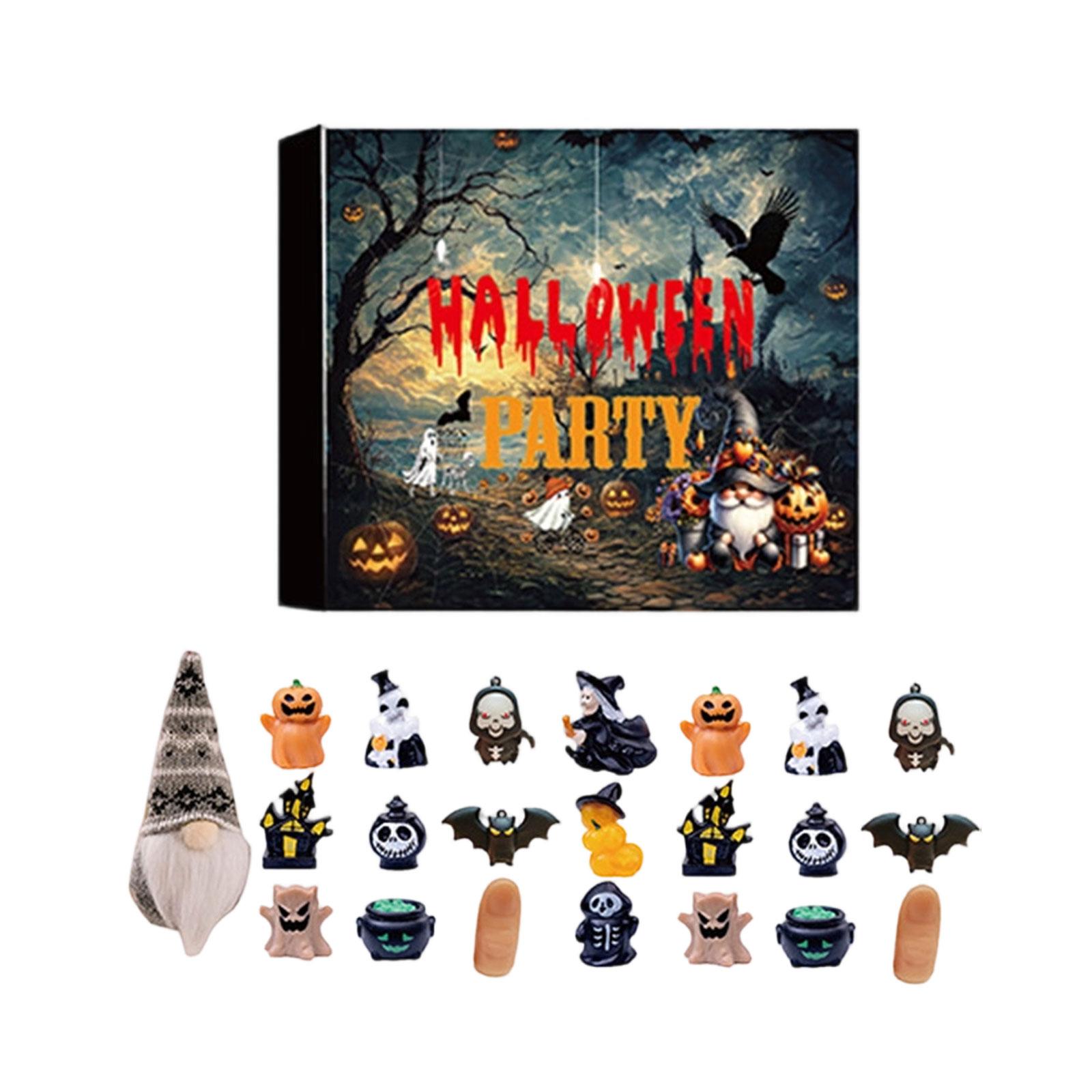 

3D 1 шт. Хэллоуин Гном Кукла Обратный отсчет One Size