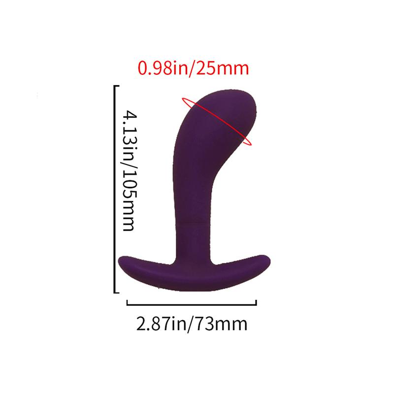 1/3Pcs Beginner Silicone Butt Plug Anal Plug For Men Prostate Massager For Gay Mini Anal Bullet Vibrator Sex Toy For Men Women