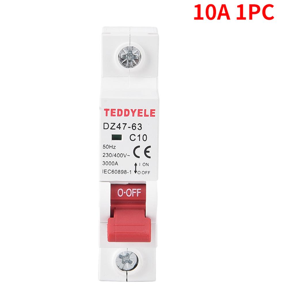 Jistič, 1P, volitelný 10A-63A, AC 230V~400V, vhodný pro domovní rozvodnice