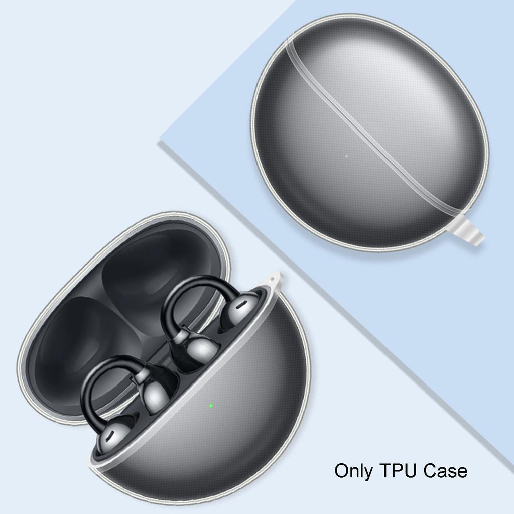 Headphone Guard TPU Protective Case Compatible for Freeclip Cover Shockproof Shell Washable Housing Anti scratch Sleeve