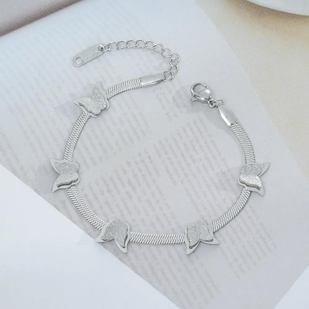 Butterfly Bracelet Snake Bone Chain High-end Light Luxury Versatile