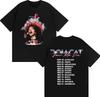 Singer Doja Cat Ma Vie World Tour 2026 Merch Tshirt Men Women Harajuku Streetwear Retro T Shirt High Quality Fashion Casual Top