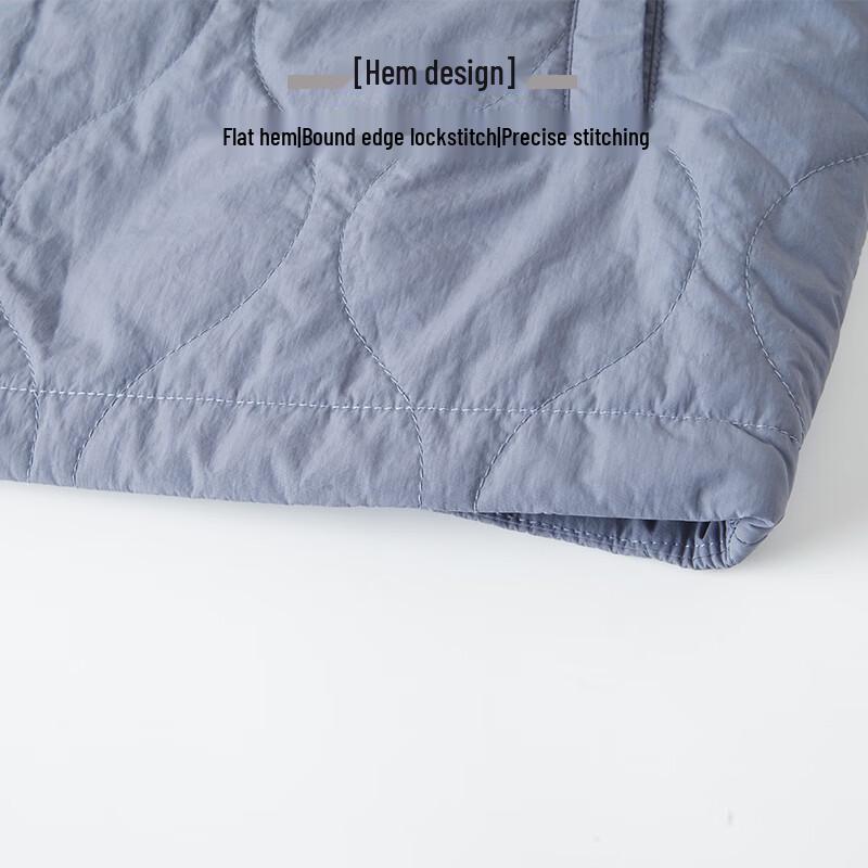 FIRS Men's Pure Silk-Filled Quilted Jacket