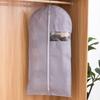 Cloth Overcoat Dust-proof Reusable Non Woven Fabric Visible Window Clothing Hanging Bag for Home