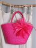 2025 Simple Straw Bag: Women's Pastoral Ins-Style Handbag for Beach Vacations