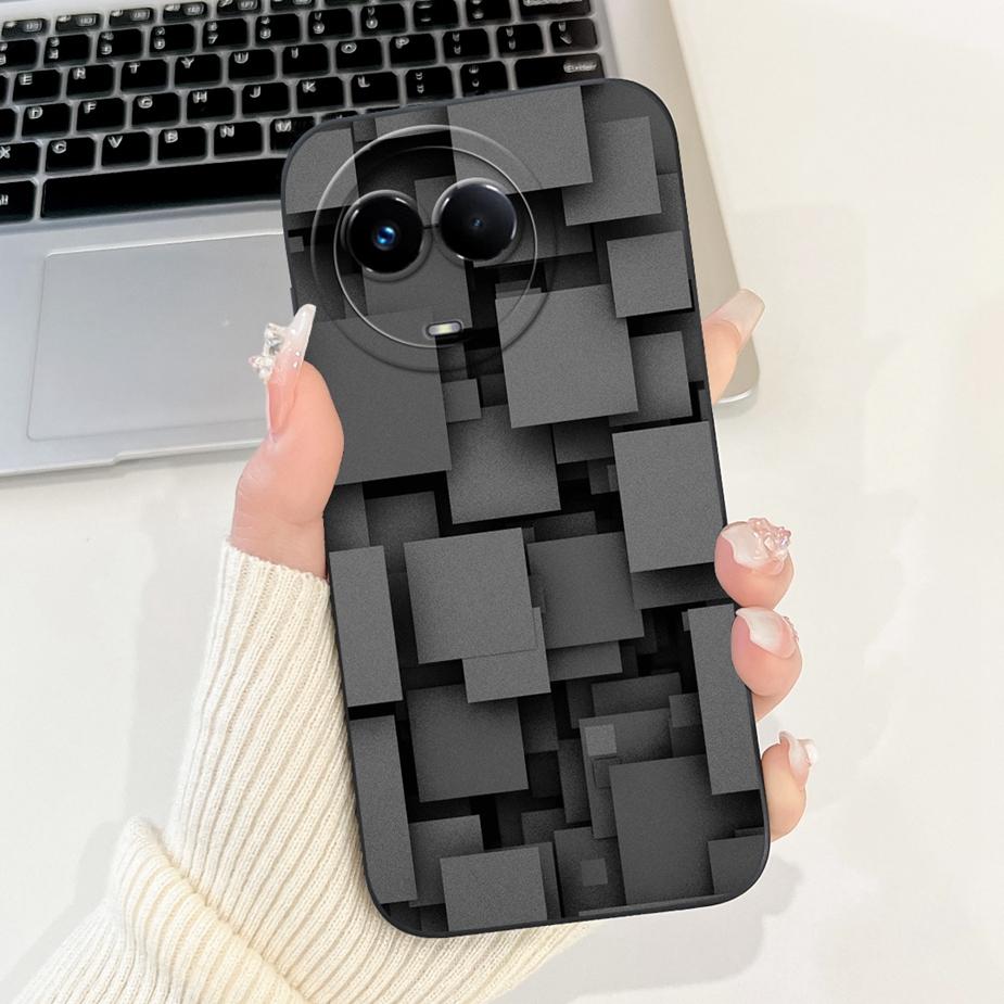 For Realme 11 5G Case RMX3780 Stylish Candy Painted Cover Shockproof Phone Case For Realme 11X Realme11 5G Soft TPU Fundas Coque