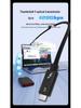 Thunderbolt 5 Type-C Cable: 80Gbps, 16K Display, 240W Charging, Thunderbolt 4 Compatible.