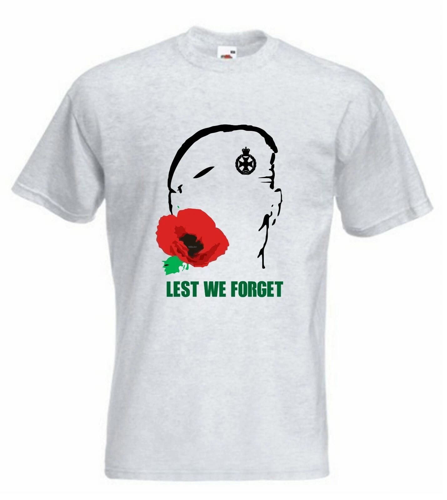 Royal Green Jackets T-Shirt RGJ TShirt Lest we forget XL