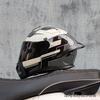 Full-Face Motorcycle Helmet with Gundam Design, Bluetooth Slot, Tail Wing, 3C Certified, for Men and Women