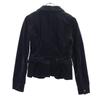 Armani Exchange 90s Old Corduroy Tailored Jacket S Black Women Used