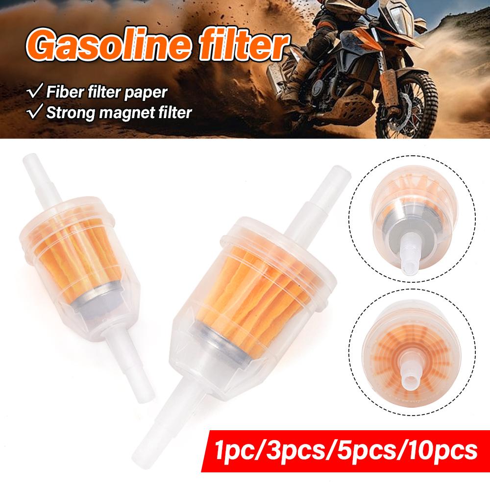 5pcs 1pc Universal Motorcycle Scooter Off-Road Vehicle Modification Accessories Gasoline Filter Universal Gasoline Cup Filter