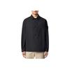 STONE ISLAND Logo Polo Hemd mit Knöpfen Langarm Herrenhemden Schwarz K1S1512000-13S0011-V0029