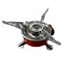 Portable Round Butane Cartridge Stove, Compact Butane Stove for Outdoor Camping and Cooking