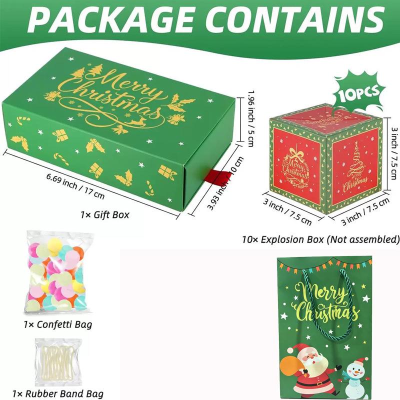 Scatola a Sorpresa Pop-up Regalo per Compleanni, San Valentino, Qixi e Natale