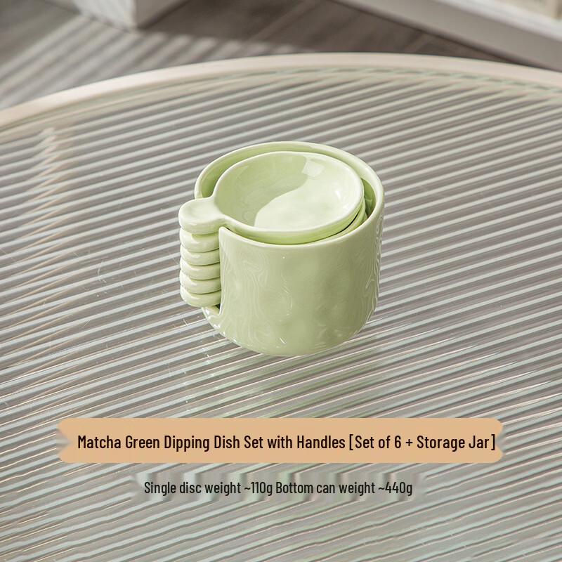Minimalist Ceramic Dipping Dish Set
