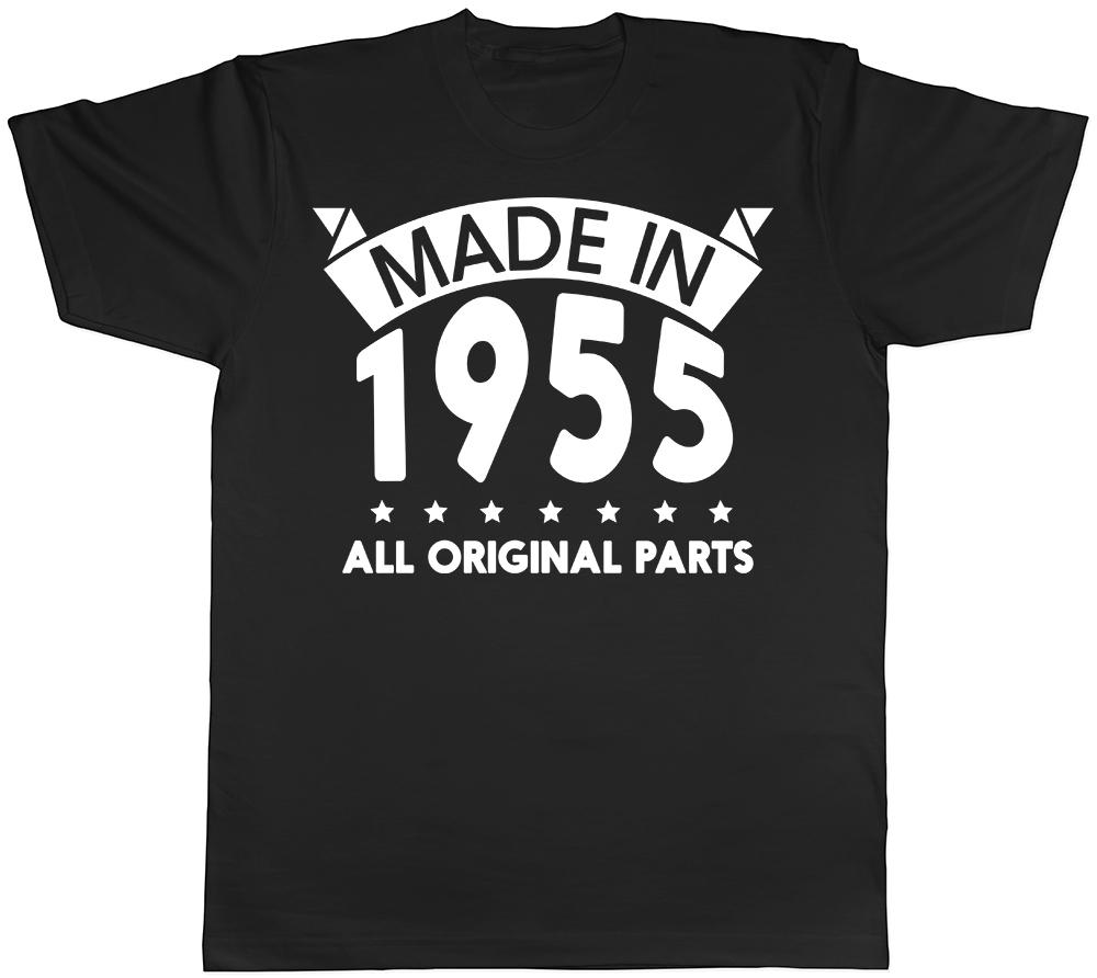 Made in 1955 All Original Parts Birthday Mens Short Sleeve T-Shirt XXXL