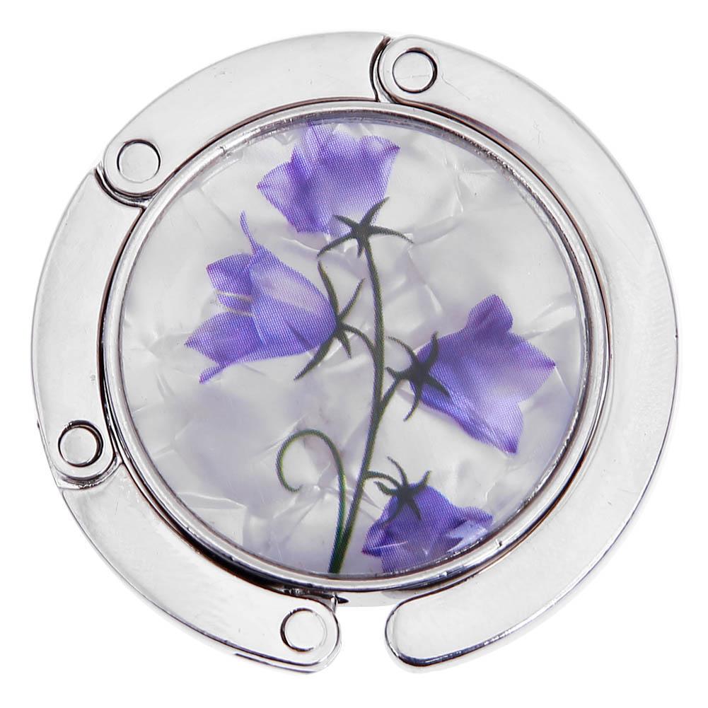 Utsökt väskhållare för bord Bärbara handväskekrokar Bordshållarkrok Rosmönster Handväskhängare Hållare Dekoration Handväskhängare