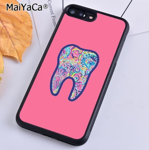 Funny Dentist Dental Tooth Dentistry Phone Case For iPhone 17 Air 16 15 14  11 12 13 Pro MAX Plus Coque Cover Shell