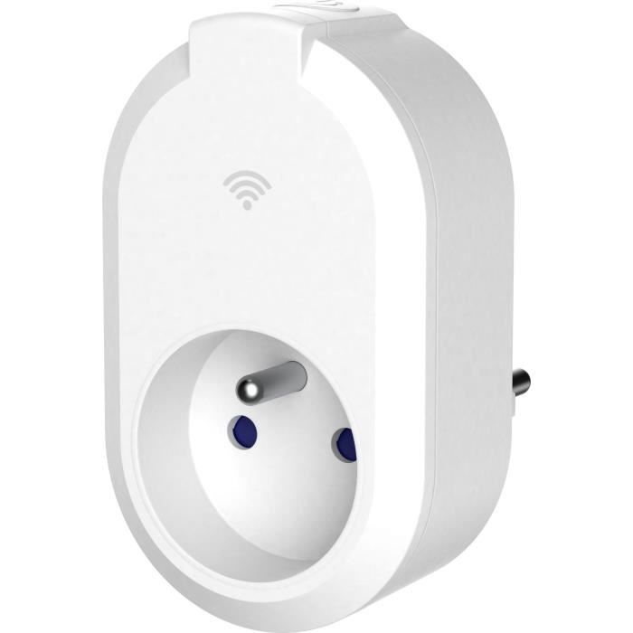 Prise Connectée Pour Contrôle À Distance - GAO - 230 V - Blanc