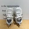 Fried Street Daddy Shoes Spring and Summer New Muffin Bottom Lace-up Casual Shoes