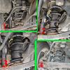 Air Spring Shock Absorbers for Vehicles, Rear Suspension Springs, Air Spring Noise Reduction, Support Enhancement Accessories