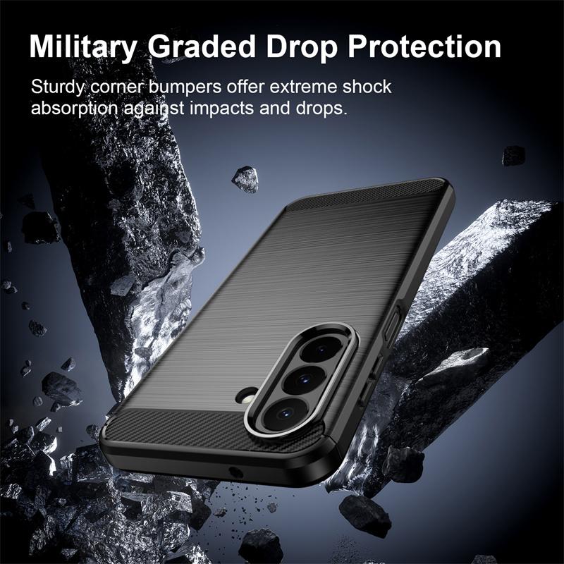 Custodia Flessibile Antiscivolo in TPU per Samsung Galaxy A57 A37 A27 A17 5G Cover Protettiva Resistente agli Urti Fundas Coque Capa