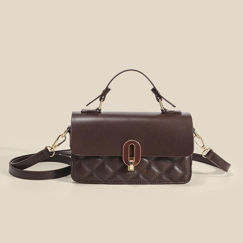 Bag Women's Autumn and Winter New Niche Fashion Diamond Women's Bag Portable Shoulder Messenger Bag