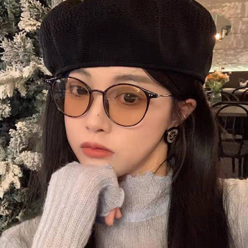 

Фотохромные линзы, очки для близорукости для женщин, модные солнцезащитные очки для близорукости, студенческие розовые очки для близорукости