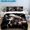 1PC Assass Warrior 3pcs Bedding,Including 1pc Duvet Cover And 2pcs Pillowcases Perfect for Christmas,Ideal for Bedroom, Dormitory