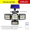 UOSU Solar Motion Sensor Outdoor Wall Light